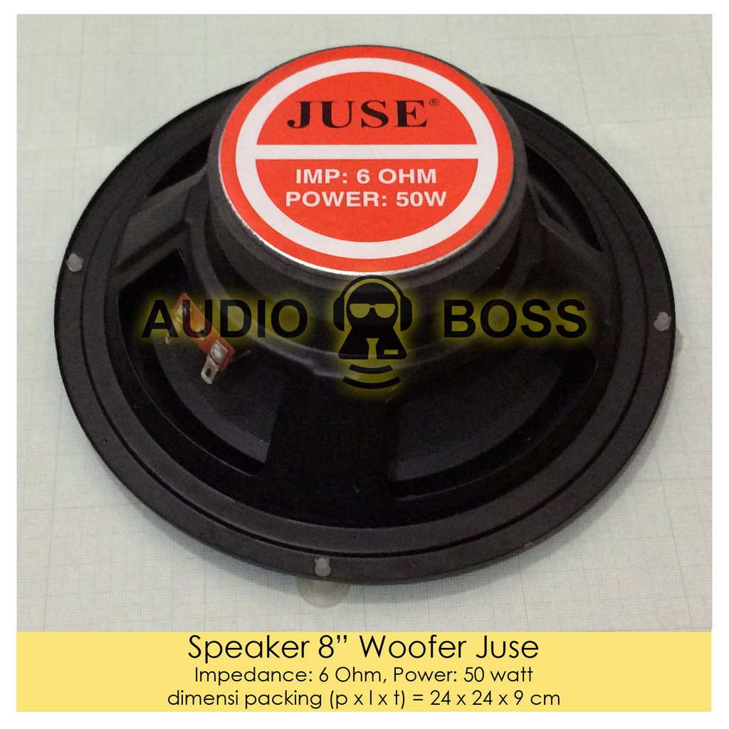 Speaker 8 Inch Woofer Juse 50 Watt Shopee Indonesia