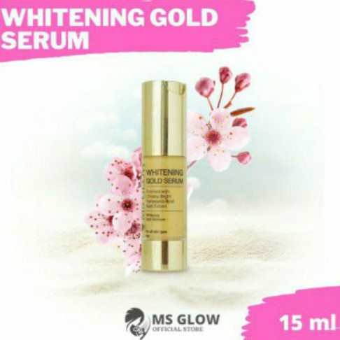 MS GLOW WHITENING GOLD SERUM