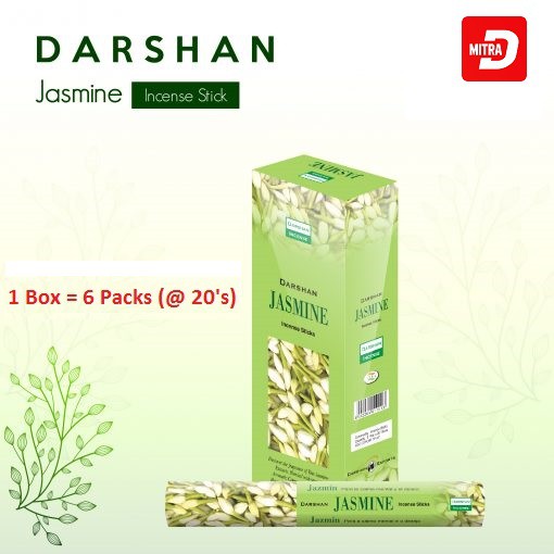 Dupa India Aromaterapi Darshan Jasmine Hexa Short 1 Box