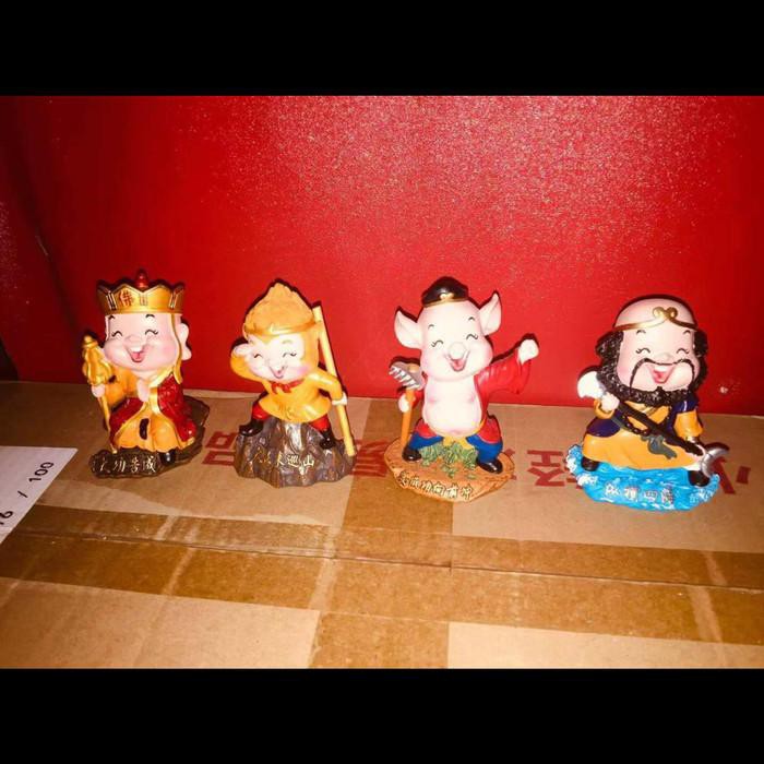 [mainan-hobi] Patung Sungokong Kera Sakti Set Miniatur