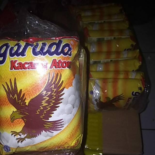 

Kacang atom garuda 20gr renceng isi 10pcs