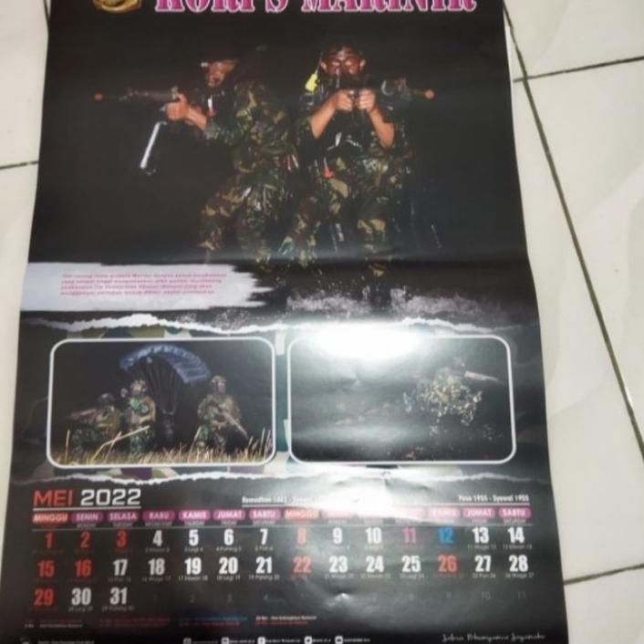 

Update! Kalender Dinding Marinir TNI AL tahun 2022 ,,