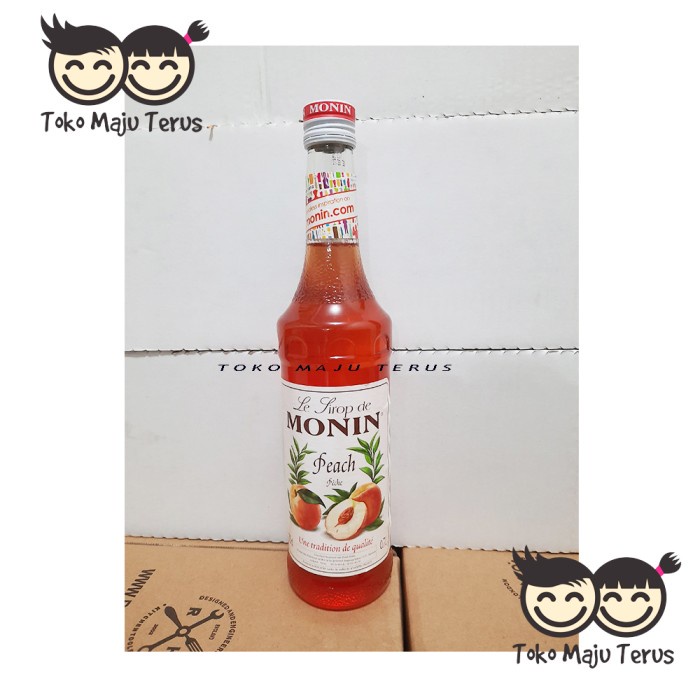 

Syrup monin peach sirup persik 700 ml