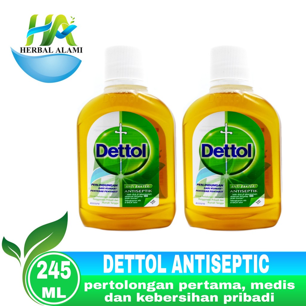 Dettol Liquid Antiseptic 245ml - Dettol Antiseptic Sabun Cair