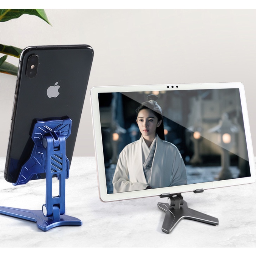 HD43 Stand Holder lipat folding desktop Phone Liftable Foldable penyangga Universal dudukan HP Tablet original