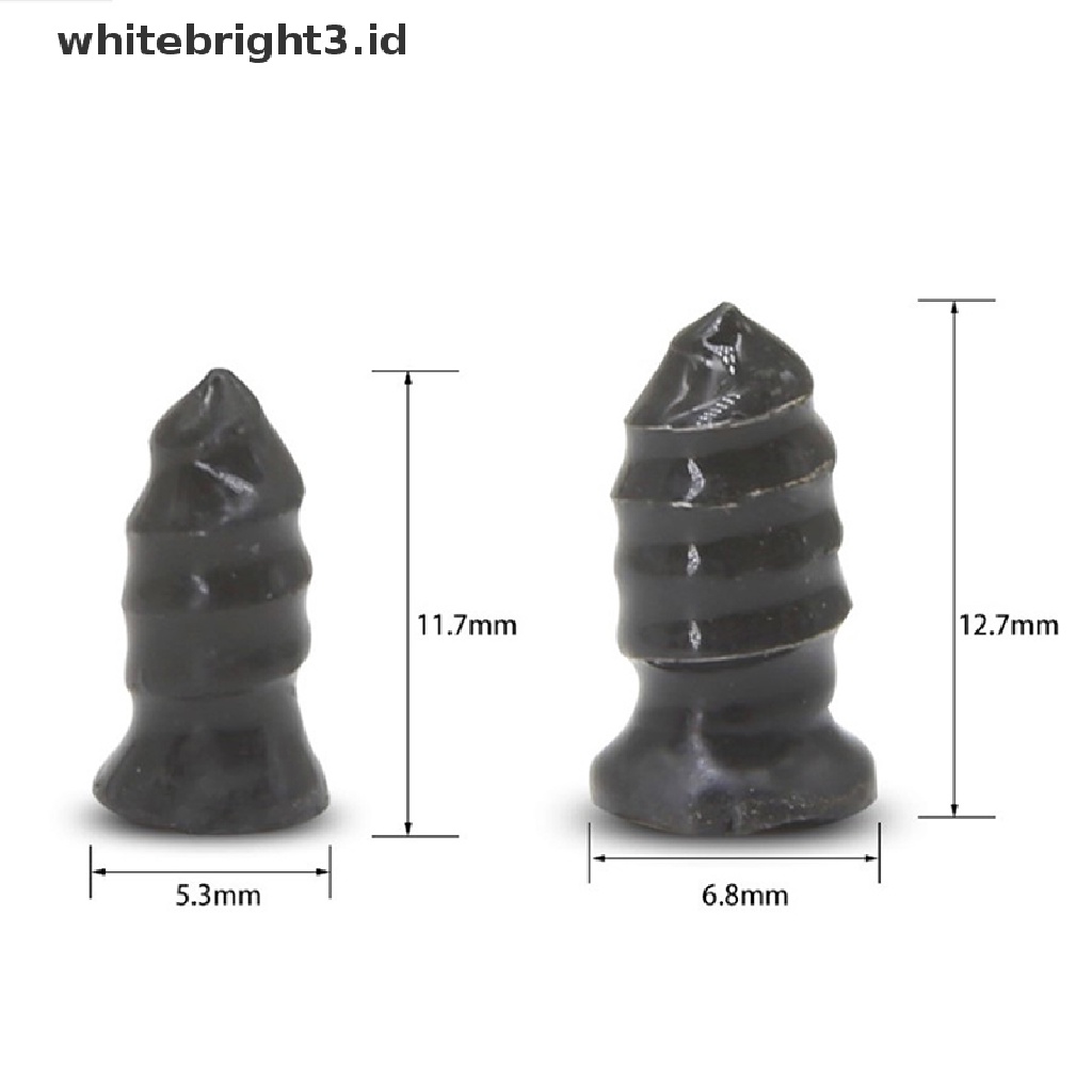 {whitebright3.id} 20pcs Vacuum Tyre Repair Nail Car Scooter Bike Universal Tubeless Rubber Nails ,