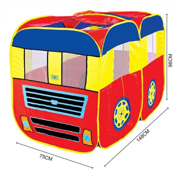 Mainan Tenda Anak Murah Kemping Model Bus Tent Series