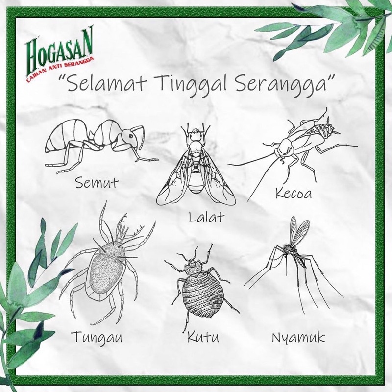 Hogasan Cairan Anti Serangga Spray 200 ml Obat anti serangga