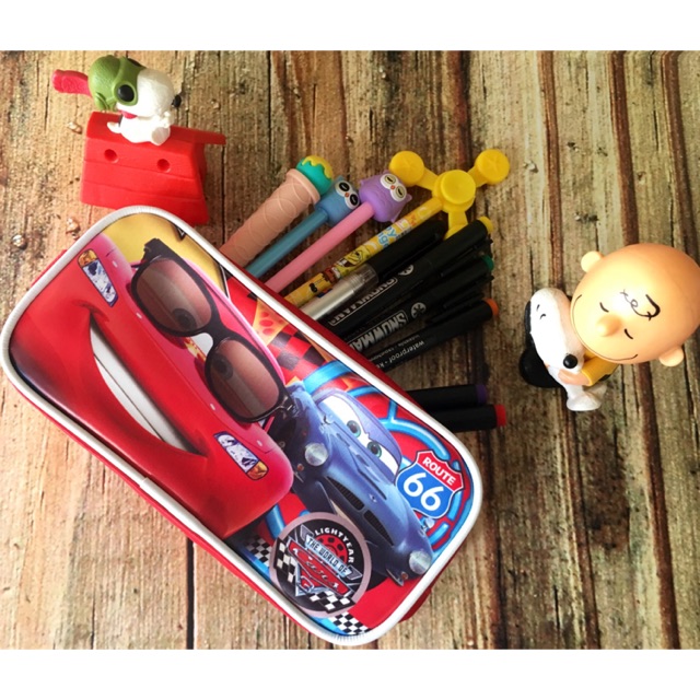 

Tempat Pensil Kanvas - Cars