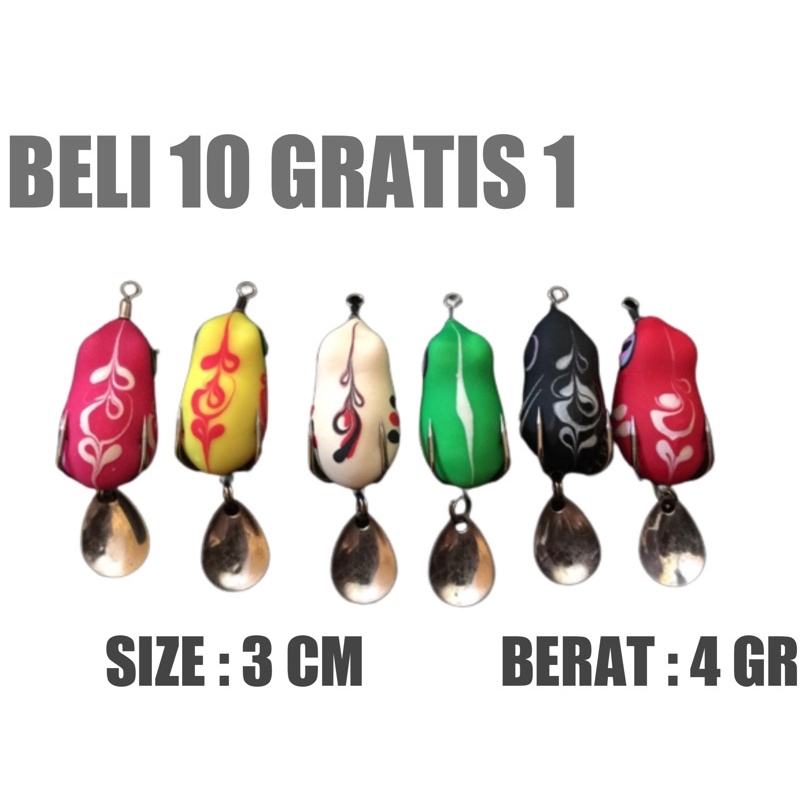 sofrog umpan pancing gabus