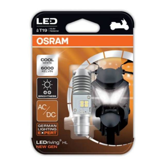 LAMPU DEPAN LED T19 OSRAM NEW BEAT FI-VARIO 125