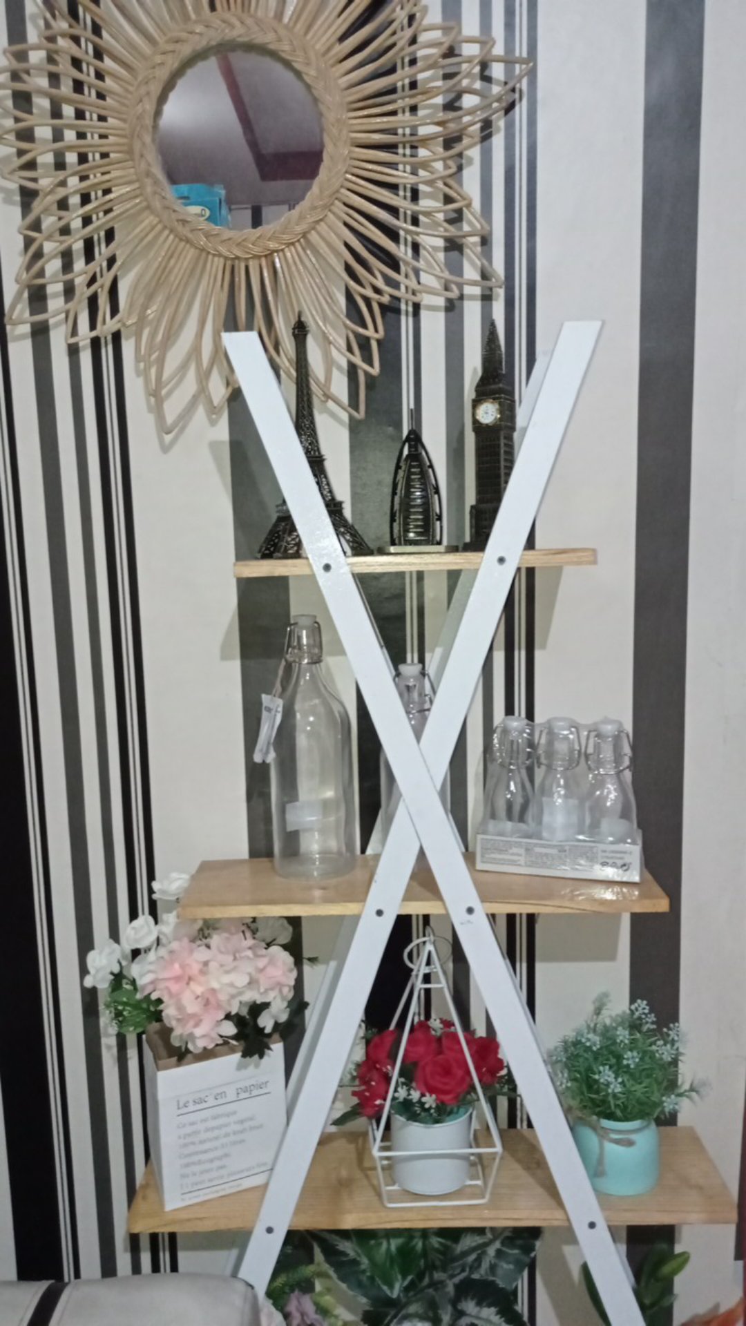 Big Ben London Menara Jam Miniatur Negara Pajangan