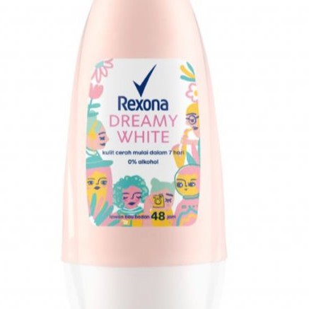 REXONA DEODORAN ROLL ON DREAMY WHITE 40ML