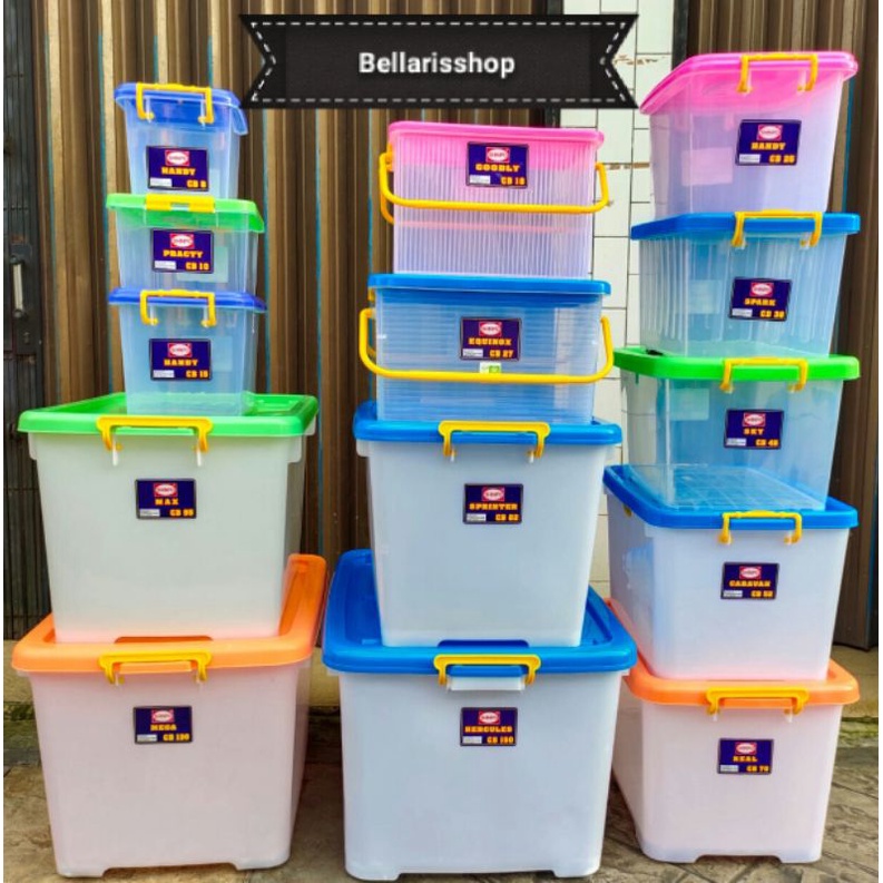 SHINPO - CONTAINER BOX Cb 6, Cb 8, Cb 10, Cb 15, Cb 18, Cb 25, Cb 27, Cb 30, Cb 45 / Box Serbaguna /