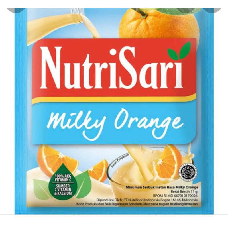 

nutrisari sachet