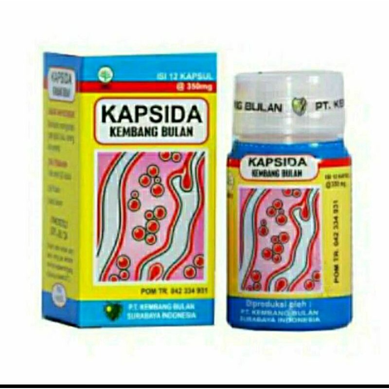 Kapsida Kembang Bulan Kapsul Bersih Darah