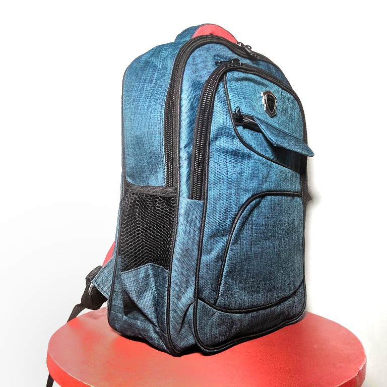 POLLO PARIS BLUE OCEAN TAS PUNGGUNG PRIA/TAS LAPTOP/TAS SEKOLAH REMAJA/TAS POLLO