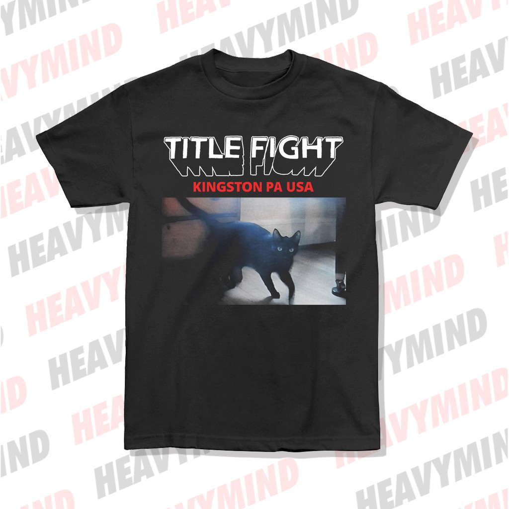 [COD] Kaos Band Title Fight/T-Shirt Title Fight Unisex Tee