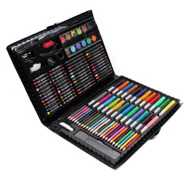 

tyvf PENSIL WARNA 150PCS - ALAT TULIS SET CRAYON COLOURING SET 150PCS ART