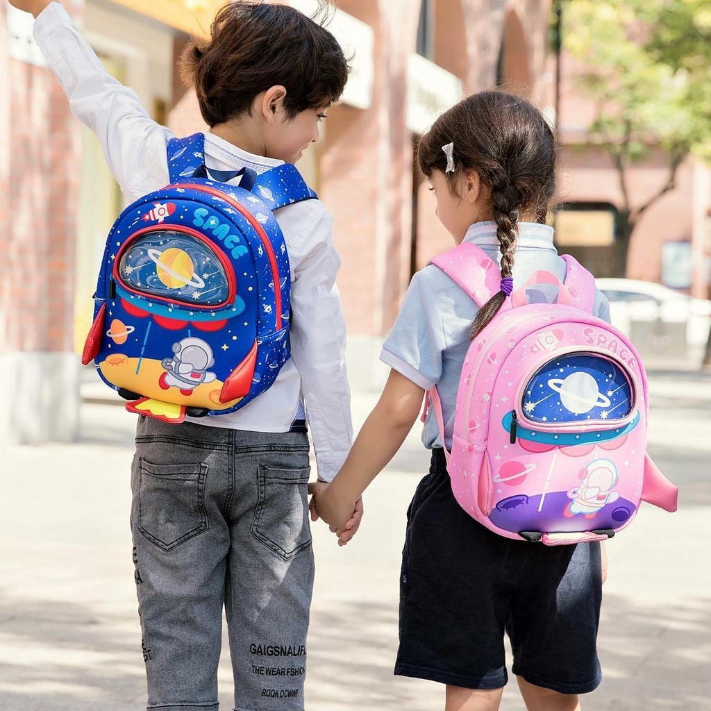 HNK TAS SEKOLAH ANAK TK | TAS RANSEL SEKOLAH ANAK | SCHOOL BAG 3D SPACE