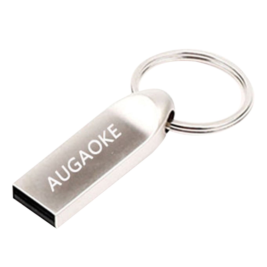 Huluboy Flashdisk USB 3.0 1TB 2TB Kecepatan Tinggi Anti Air Bahan Metal Untuk AUGAOKE U Disk