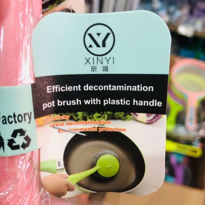 Penggosok Panci Gagang