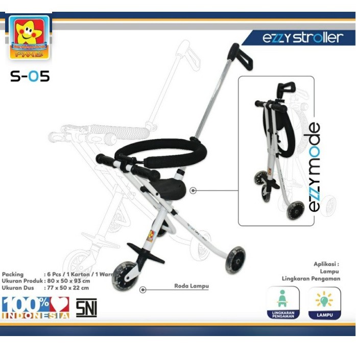 KURSI DORONG ANAK PMB EZZY STROLLER S 05 &amp; EXOTIC LW 005 LW 105 LW 101