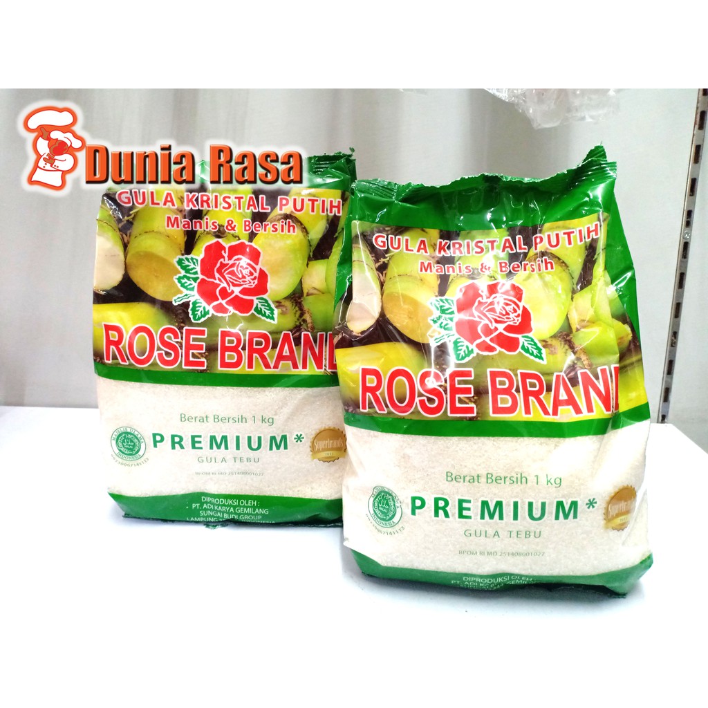 

Gula Tebu Premium Rose Brand 1kg
