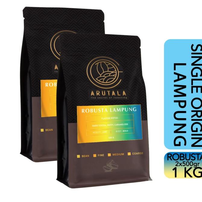 

[ COD ] ARUTALA Kopi Lampung Robusta Coffee 1 KG DISKON Kode 1232