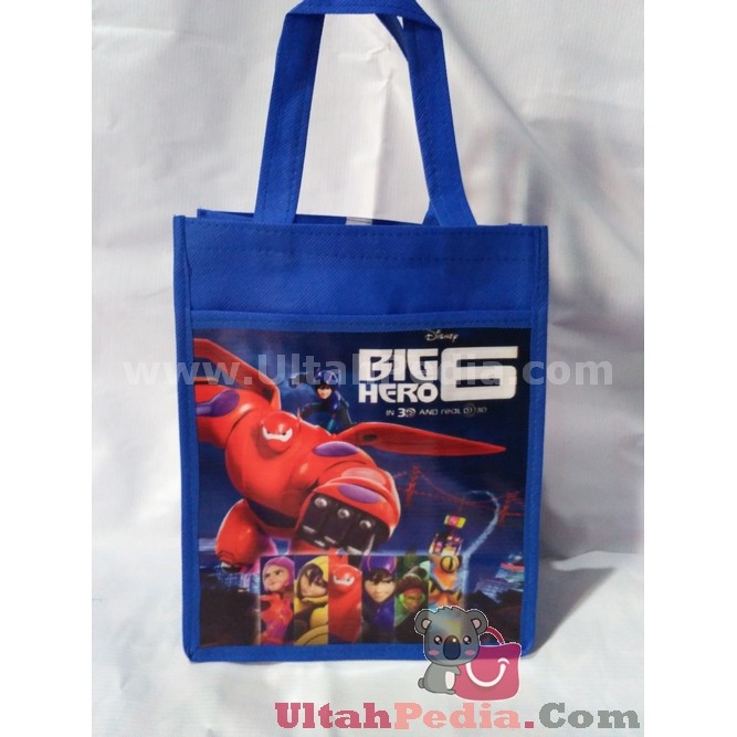 

Souvenir Ultah tahun| Tas ultah Anak Goodiebag | Kantong BIG HERO