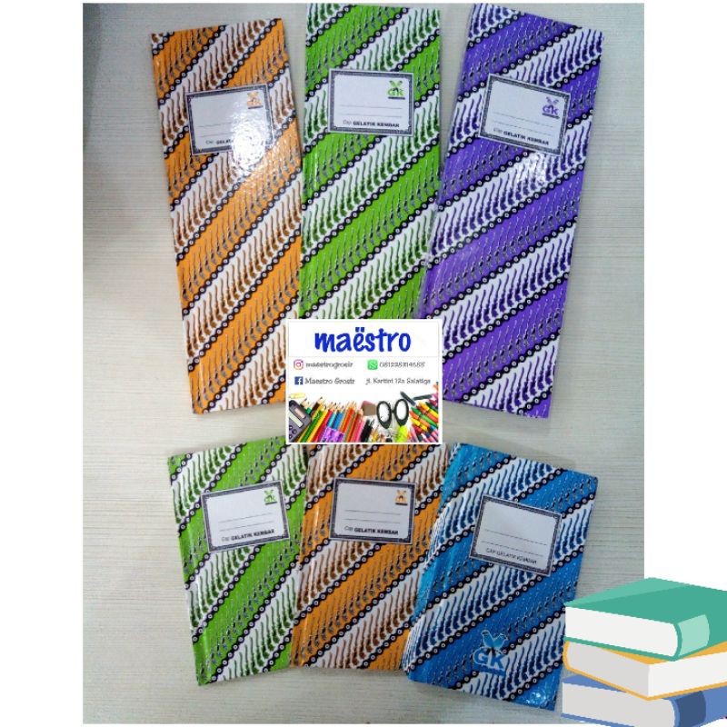 

Buku Hardcover Gelatik Oktavo / Hard Cover Ekspedisi 50 , 100 , 200 / Gelatik Kembar