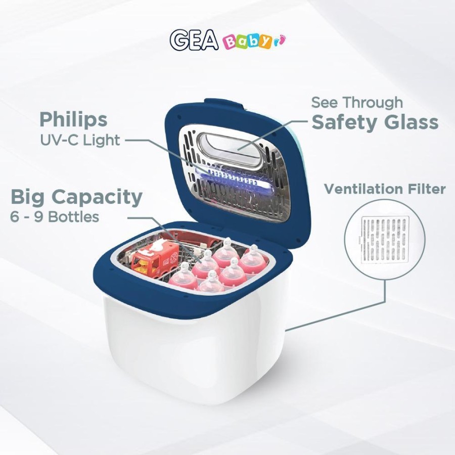 GEA BABY STERILIZER UV &amp; DRYER MULTIFUNCTION - STERIL BOTOL