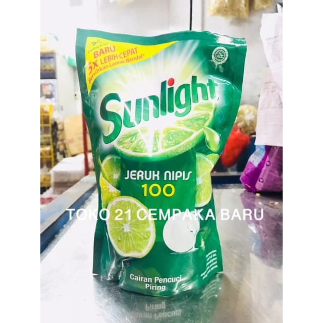 Premium (Mount) Sunlight Jeruk Nipis Refill 755 ml Sunlight Murah Promo 755ml