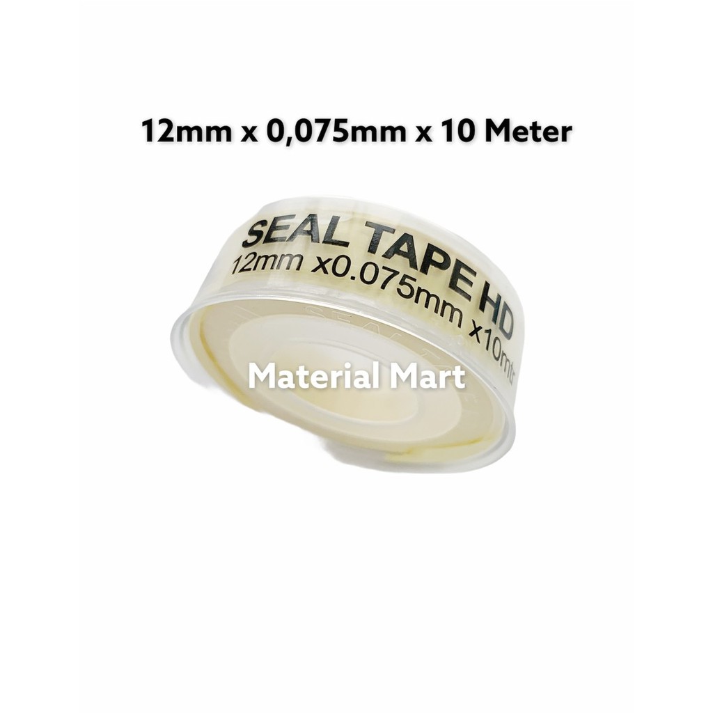 Seal Tape 10m | Sealtape 10 Meter | Isolasi Pipa | Solatip Kran Air | Material Mart