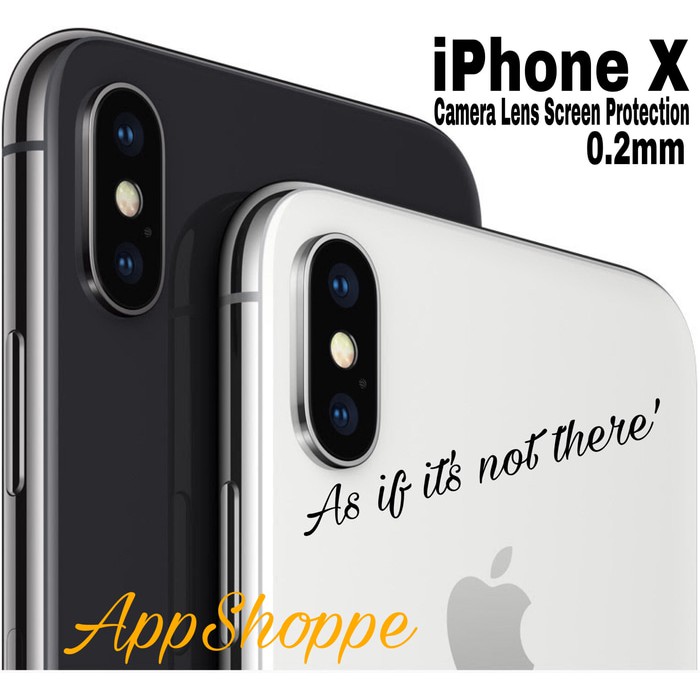 Screen Protector Camera Lens Ultra Thin Film Anti-Scratch for iPhone X