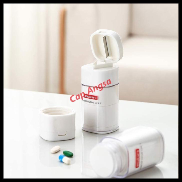 Box Penyimpanan Obat - Kotak Plastik Penyimpanan Obat Pill Box Organizer Mika Imakara Tube