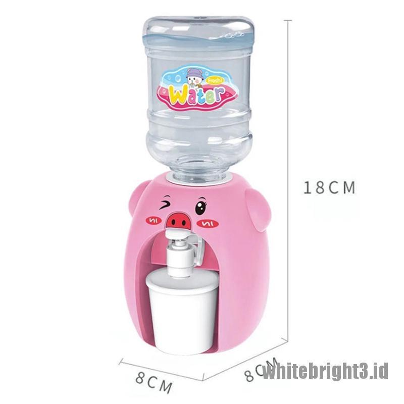 (white3) Mainan Dispenser Air Minum Mini Untuk Anak Bermain Peran