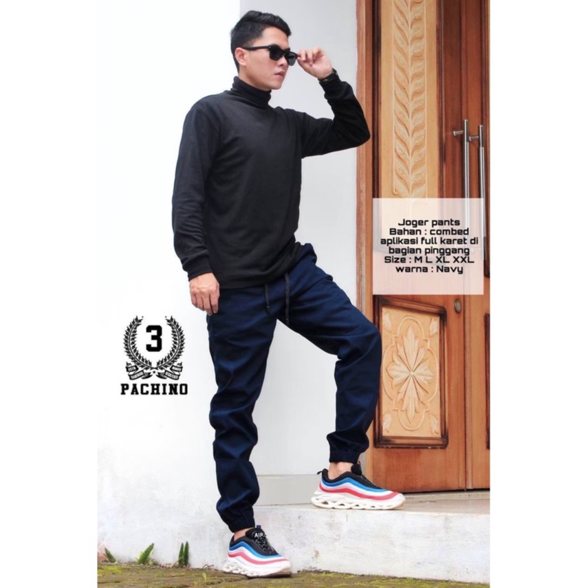 celana jogger cargo Original Pachino Celana Joger Pria (M,L,XL,XXL)