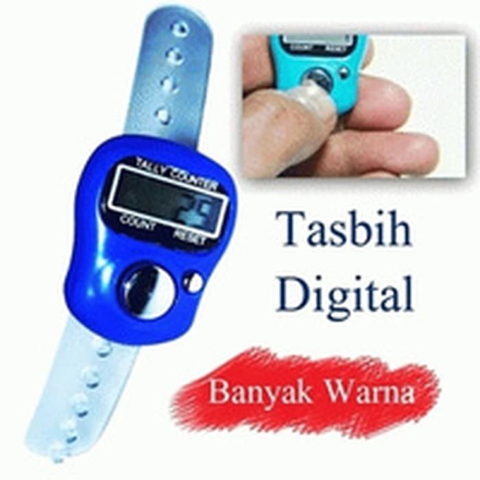 Digital Mini Tasbih Tally Counter / Tasbih Dzikir Jari Digital