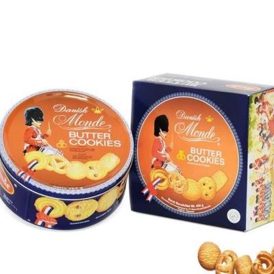 

Biskuit Kue Monde Butter Cookies Blue Shell Kaleng Biru 454 Gr Besar