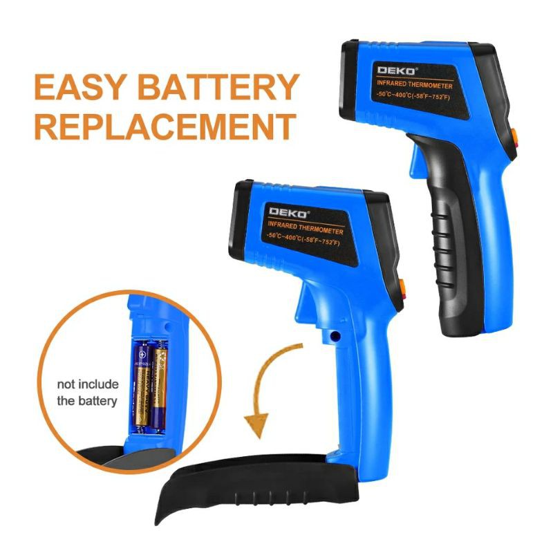 Thermogun Thermometer Tembak Infrared Non Contact