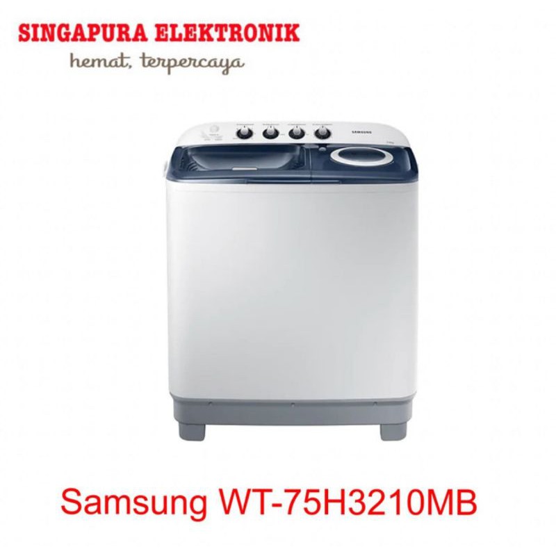 Samsung mesin cuci 7.5kg WT-75H3210