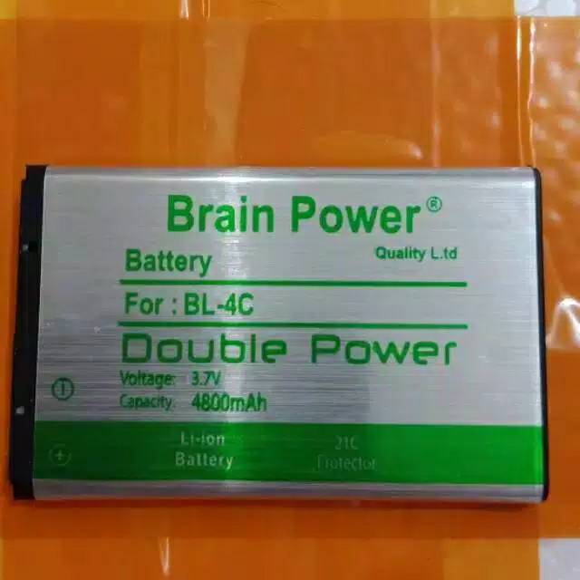 Baterai bt Nokia BL 4C Nokia 6300 X2-00 C2-05 C5-03 Double power