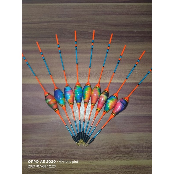 kumbul atau pelampung pancing anti badai hand made