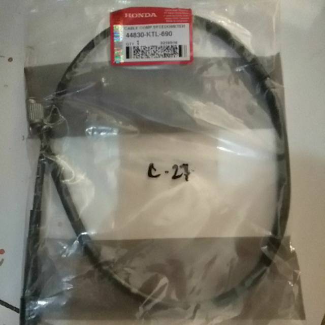 Kabel Spidometer Cable Speedometer Honda Supra Fit New 44830 KTL 690