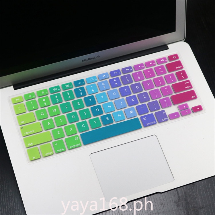 Skin Pelindung Keyboard Bahasa Inggris Untuk Apple Mac MacBook Pro 13 15 17 Air Retina13 A1466 A1369 A1502 A1278 A1398