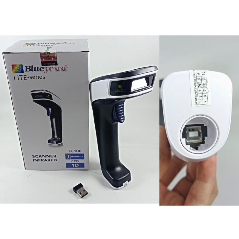 SCANNER BARCODE BLUEPRINT TC-100 BLUETOOTH 1D