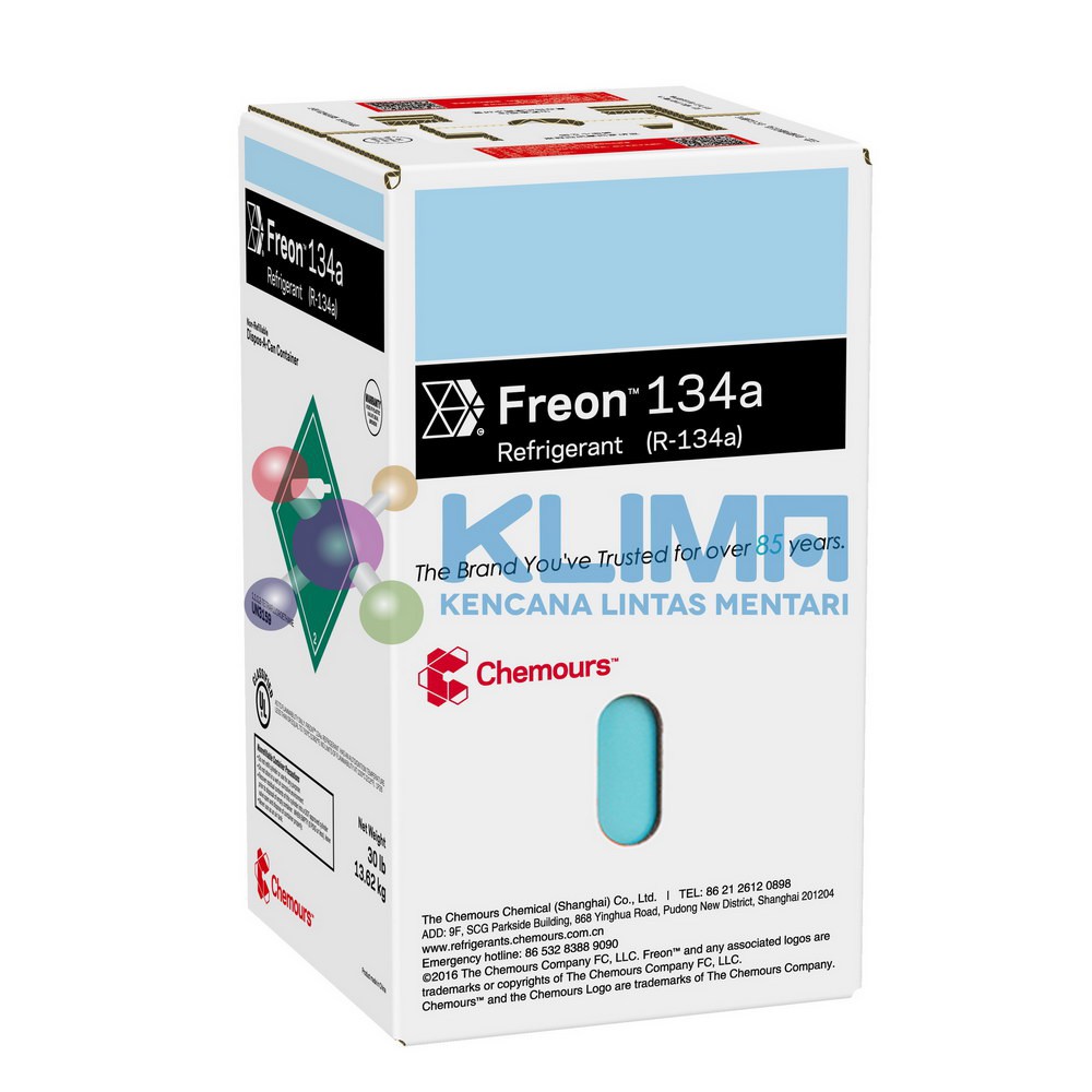 CHEMOURS FREON R134a CHINA