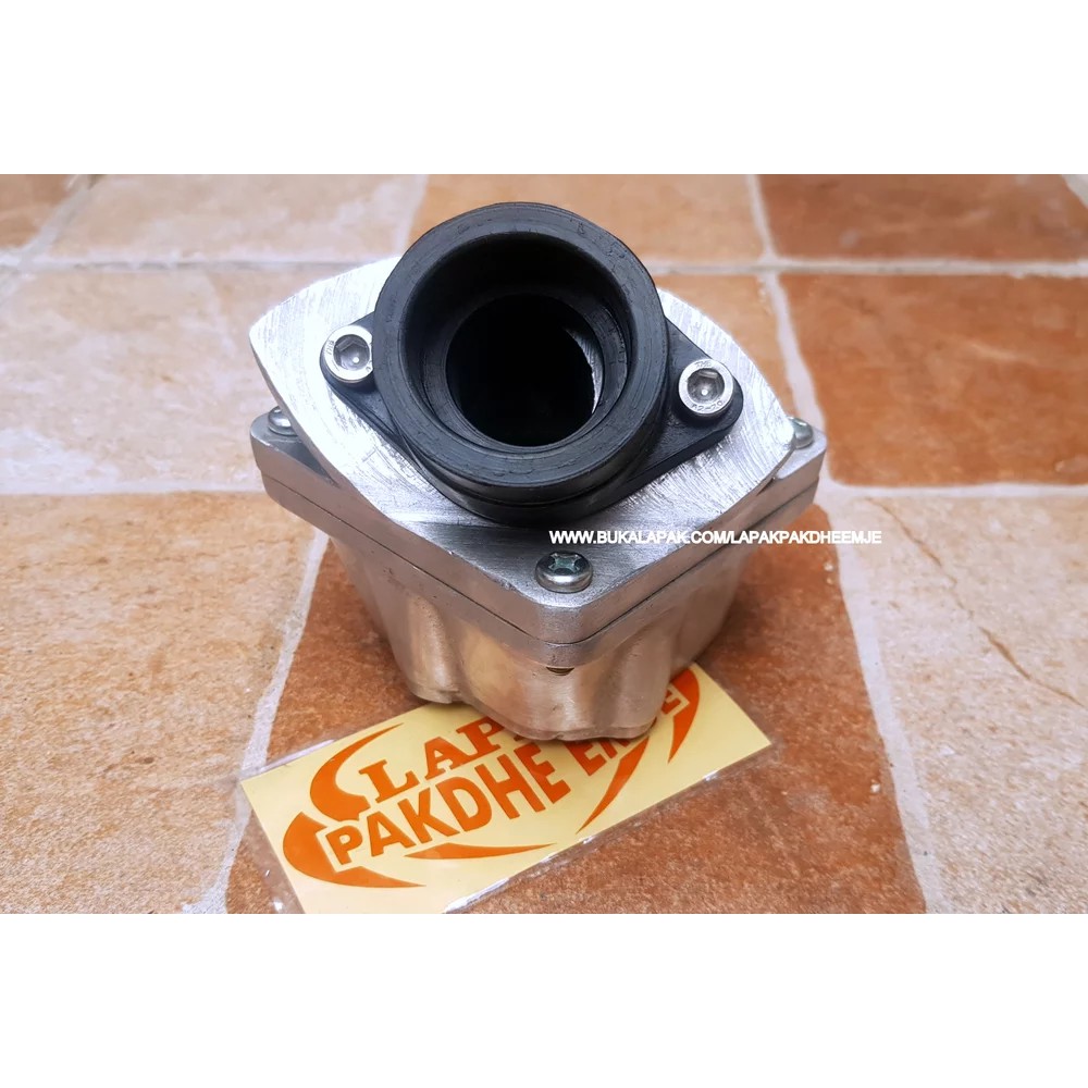 MANIFOL KODOK FIZR INTAKE MANIFOLD KODOK  FIZR FORCE 1 28 MM HADAP DEPAN MODEL PENDEK LAPAK PAKDHE