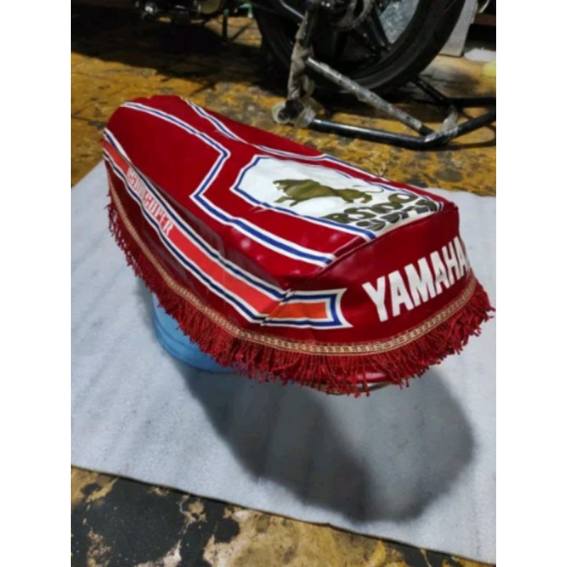 Sarung Cover Krakap sadel Jok original Ori Yamaha RS100 RS125 RS 100 125 Super sport cakram LS3 LS 3